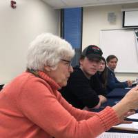 Barb telling her story